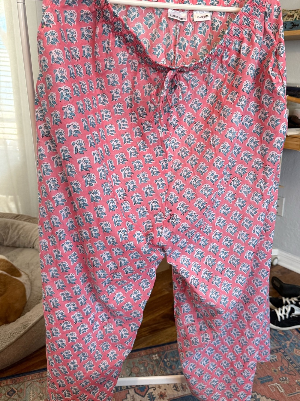 NWOT Pink Printed Lounge Pants